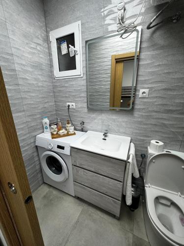 Ένα μπάνιο στο Studio Apartment