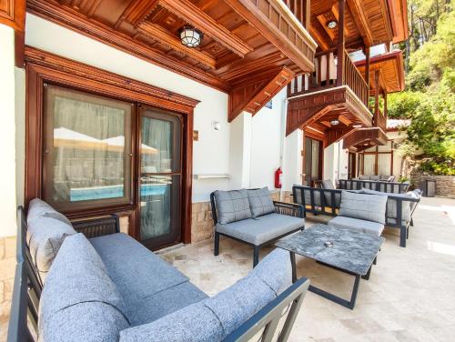 Balkoni atau teres di İskelem Otel