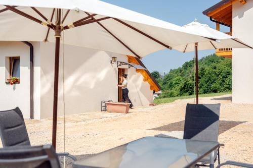 Patio nebo venkovní prostory v ubytování Agriturismo Fattoria Ortoalpino