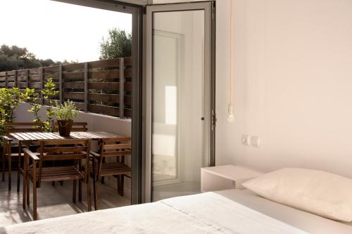 A balcony or terrace at Axos Apartments