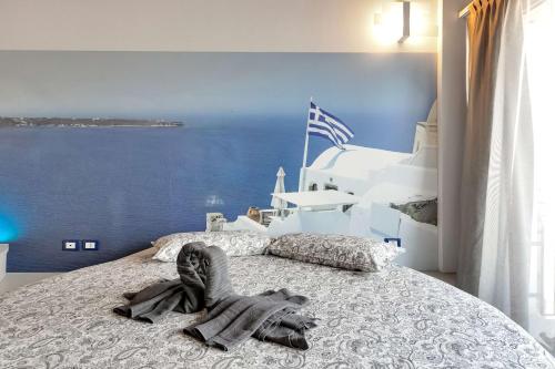 Una cama o camas en una habitación de Suite A Tema