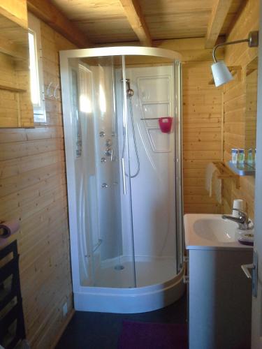 ห้องน้ำของ Gîte de la faure