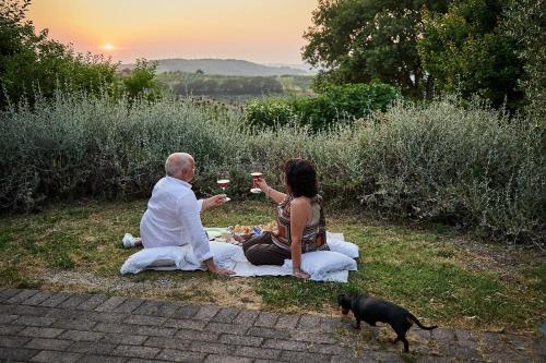 宿泊客と一緒にAgriturismo I Rosetiに滞在中のペット