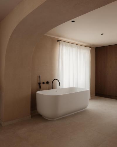 Ένα μπάνιο στο Aragosta Suites