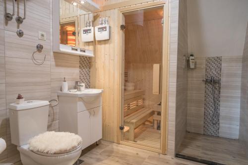 Vannituba majutusasutuses Apartman Crni bor 2 Tara