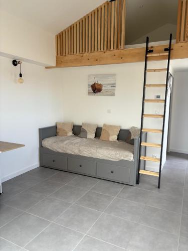 logement de vacances tesisinde bir oturma alanı