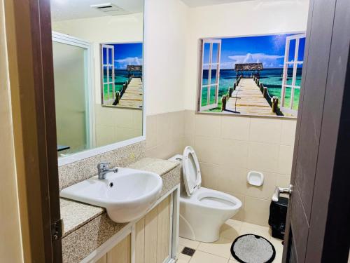 Ένα μπάνιο στο DMCI Bristle Ridge Condominium Baguio