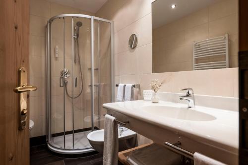 Ванна кімната в Boutique Hotel Eggele