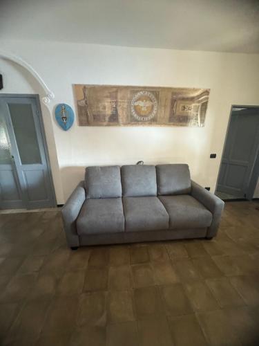 Χώρος καθιστικού στο The terrace on Portofino Appartamento Terrazzo Portofino