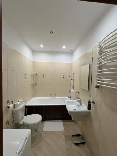 Ένα μπάνιο στο Apartament Zacisze Ustroń