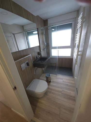 Koupelna v ubytování Apartahotel Aranda Flex Living