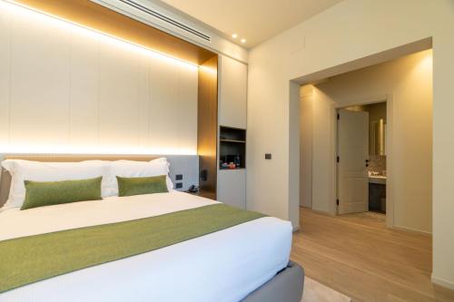 Cama o camas de una habitación en Villa Verdeoro