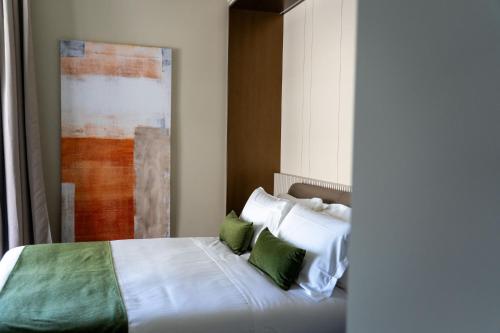 Cama o camas de una habitación en Villa Verdeoro