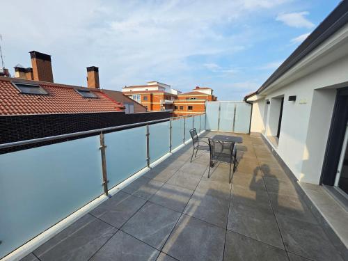 Balkón nebo terasa v ubytování Apartahotel Aranda Flex Living
