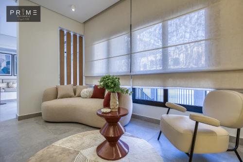 Un lugar para sentarse en Prime Residence Zayed Hills