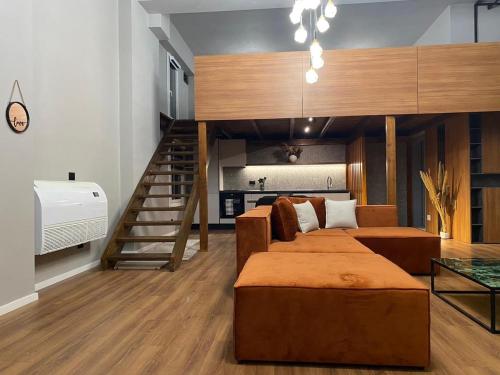 Postel nebo postele na pokoji v ubytování Nannas House