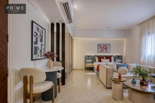 Un lugar para sentarse en Prime Residence Zayed Hills