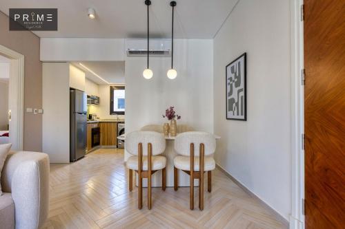 Una cocina o cocineta en Prime Residence Zayed Hills