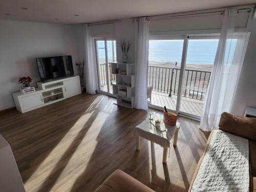 Beachfront apartment