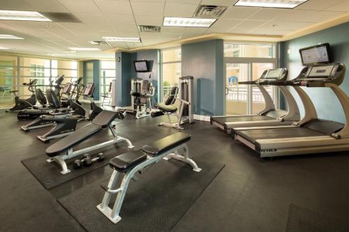 Salle ou équipements de sports de l'établissement Wyndham Ocean Boulevard 3BR Apartment with Resort Access
