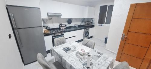 Kuchyň nebo kuchyňský kout v ubytování Appartement 2 luxueux vue mer