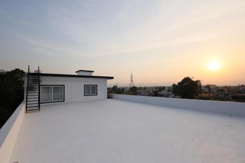 a view from the roof of a house at Skylight Suites in Doiwāla