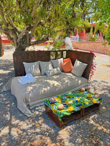Κήπος έξω από το Finca El Escondite