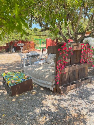 Κήπος έξω από το Finca El Escondite