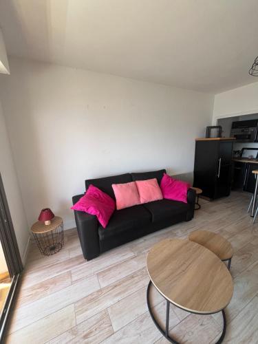 Posedenie v ubytovaní SUPERBE APPARTEMENT FACE AUX ILES SANGUINAIRES