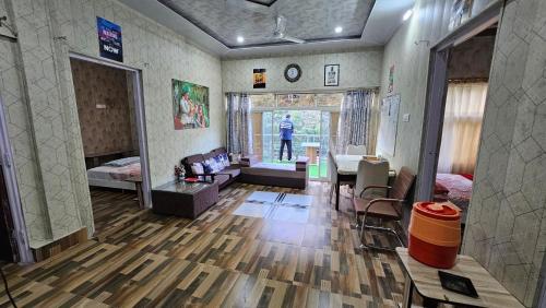 Postel nebo postele na pokoji v ubytování Sukoon Villa at Bhaderwah
