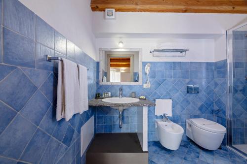 Koupelna v ubytování Casale La Macina - Hotel, Scopello