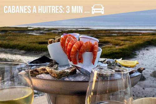 Naturlandskabet i nærheden af feriehuset