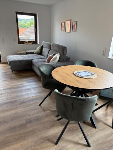 Posezení v ubytování Kegelspiel Apartments