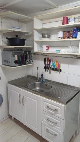 Kuchyň nebo kuchyňský kout v ubytování Casa Central