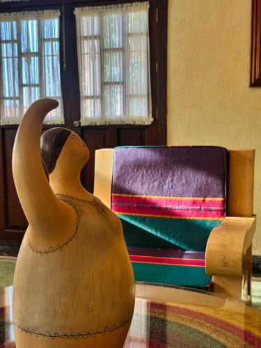 Coin salon dans l'établissement Finca Garullo Hotel Boutique