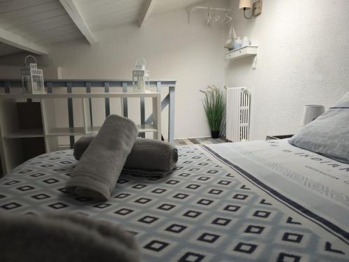 Postel nebo postele na pokoji v ubytování Villa Sérénité