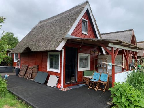 Budova, kde se prázdninový dům nachází