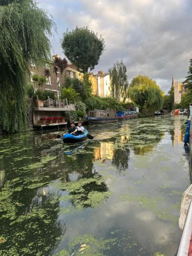 Canal Boat in London