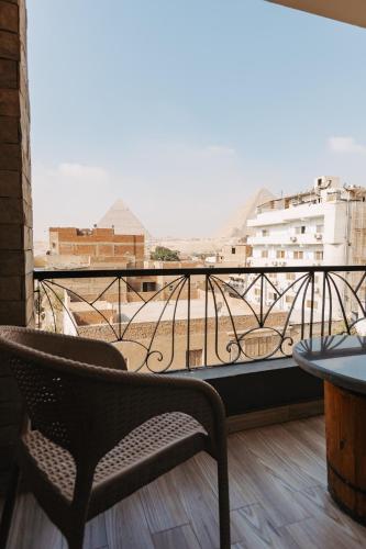 Vue générale sur la montagne ou vue sur la montagne depuis l'hôtel