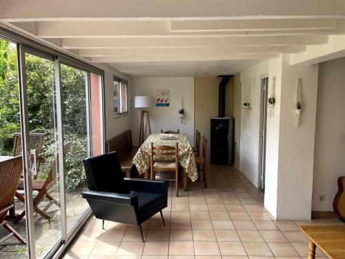 Et opholdsområde på Rose-May