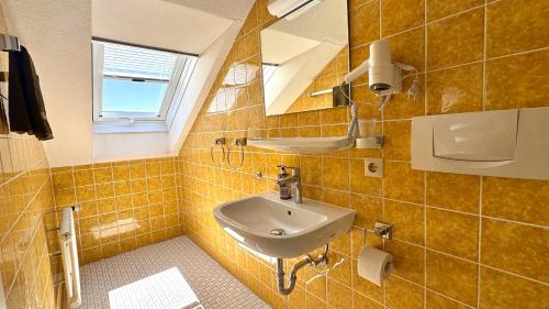 Koupelna v ubytování Haus Schanzenblick Fewo10