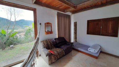 Pemandangan gunung umum atau pemandangan gunung yang diambil dari chalet