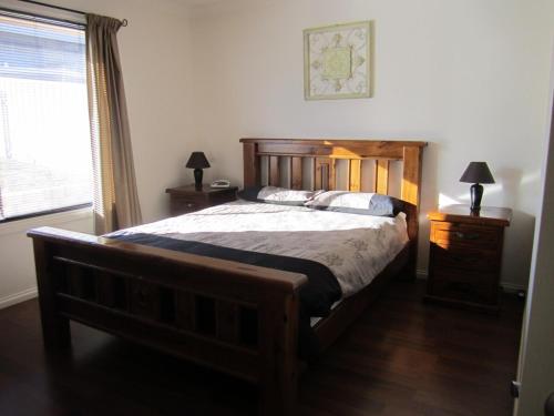 Postel nebo postele na pokoji v ubytování Bowsprit