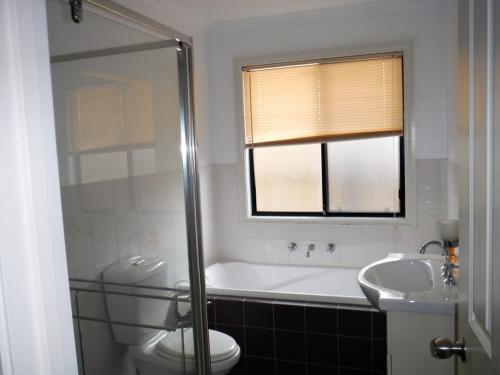 Koupelna v ubytování Bowsprit