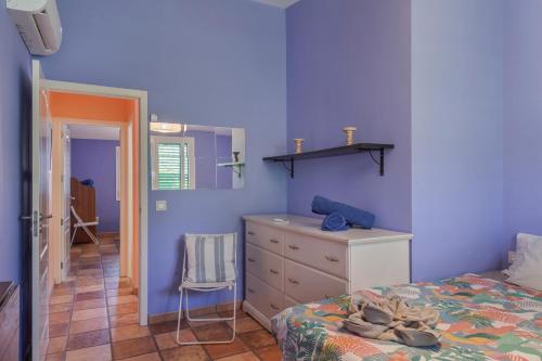 Ένα ή περισσότερα κρεβάτια σε δωμάτιο στο Bungalow El Caserío De Merengue