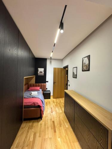 Krevet ili kreveti u jedinici u okviru objekta Fox Lux Apartment