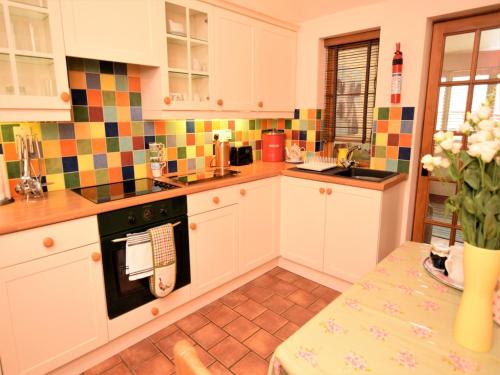 Η κουζίνα ή μικρή κουζίνα στο 1 bed property in Banbury Cotswolds CC012