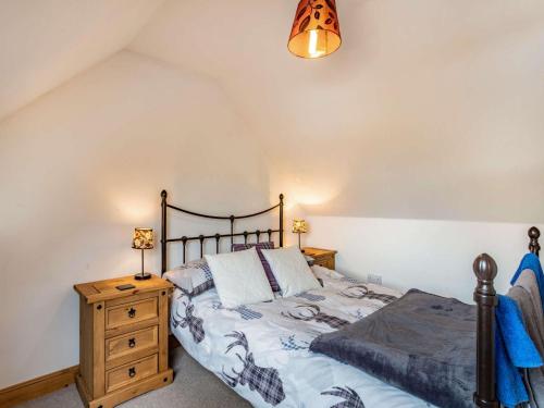 Ένα ή περισσότερα κρεβάτια σε δωμάτιο στο 3 Bed in Huntly 57368