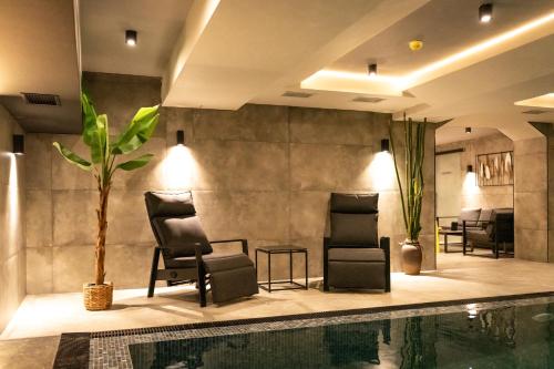 Lumière Hotel Pool & SPAにあるシーティングエリア