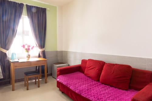 Zona de estar de Hoang Anh Star Boutique Hotel